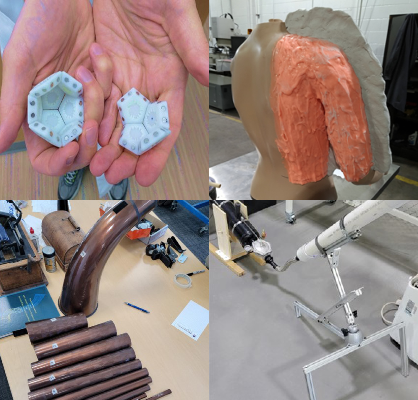 collage of projects
