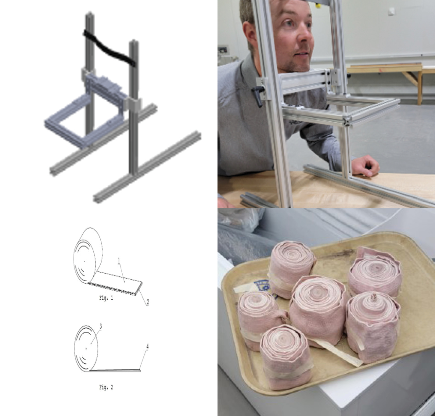 collage of projects